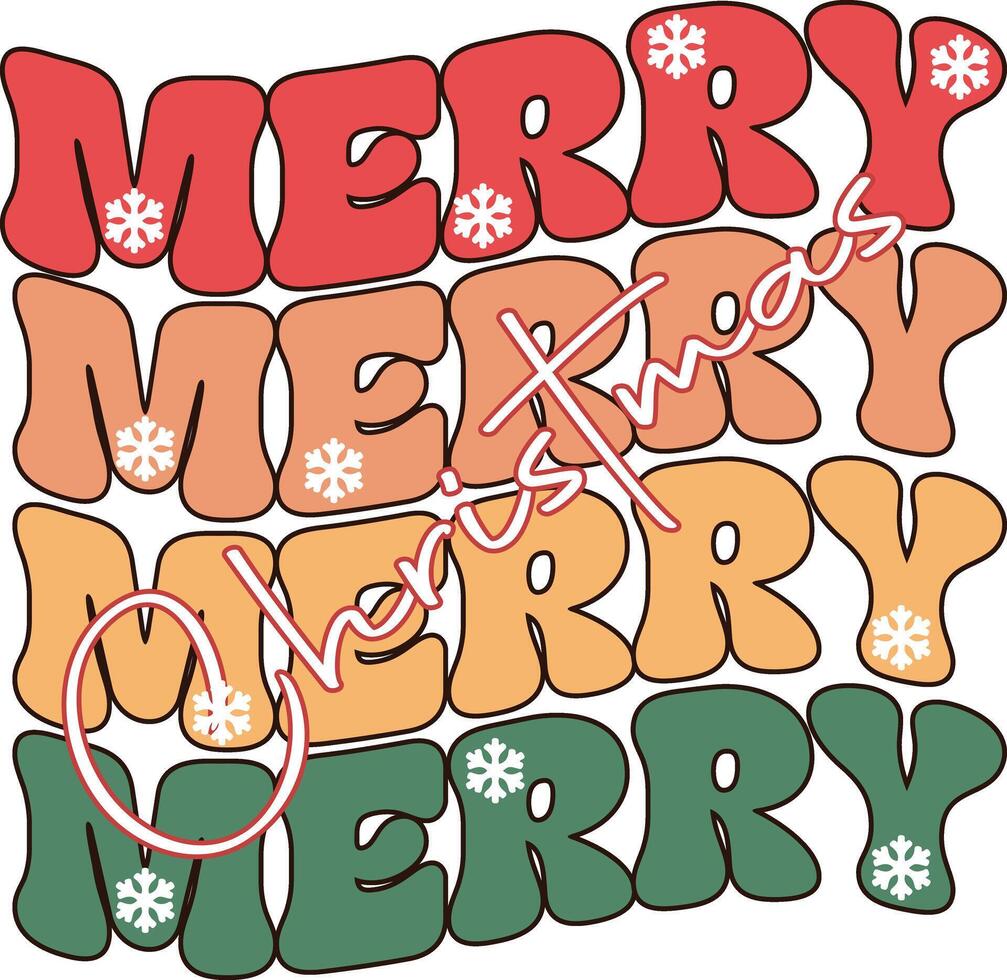 Happy Christmas design vector