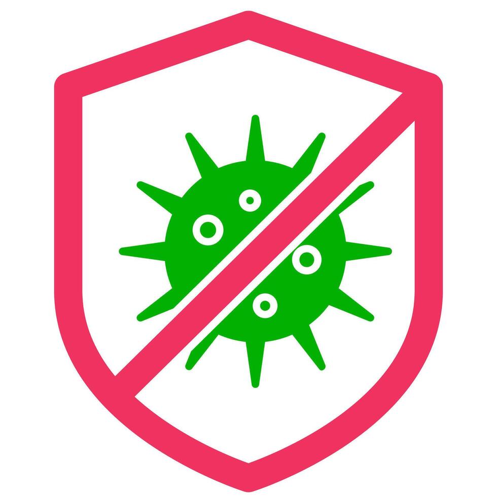 Antibacterial Icon, Medicine, health, Bactery vector