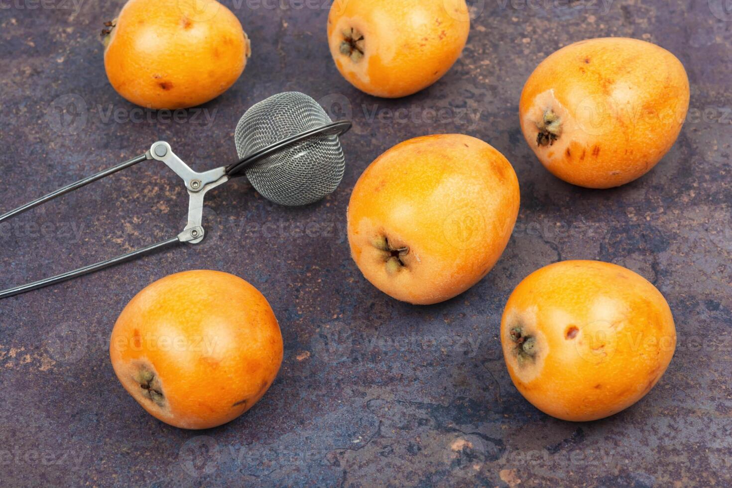 Medlar fruit delicious. photo
