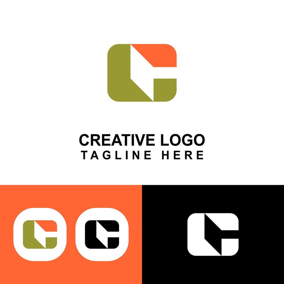 Logo symbol with letter C concept. Great for your business sign. vector