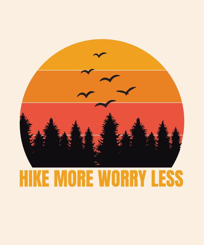 Mountains adventures tshirt design vector