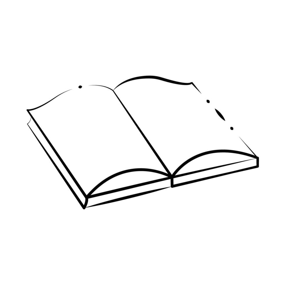 book icon editable on a white background. vector