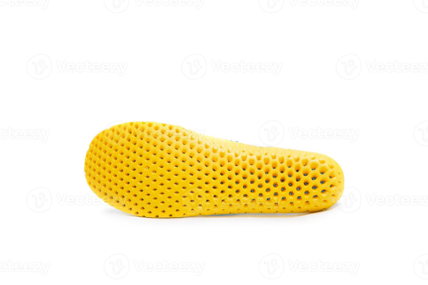 Soft sneaker soles add comfort when wearing shoes photo