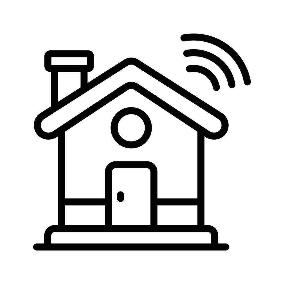 Artificial intelligence home design in unique style vector