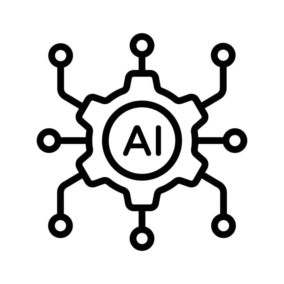 Grab this modern icon of automation in trendy style vector