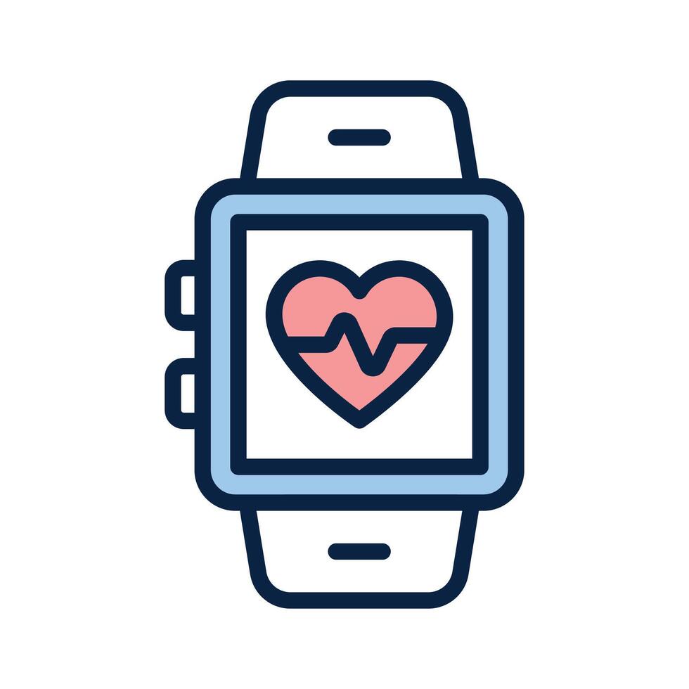 Health tracker, health monitoring design in modern style vector