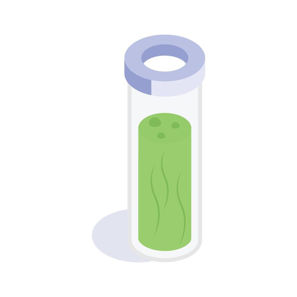 An amazing icon of magic potion in isometric style vector
