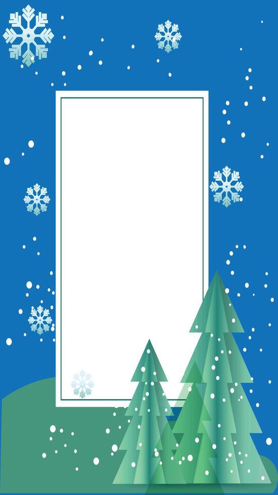 Christmas festival poster card illustration background vector