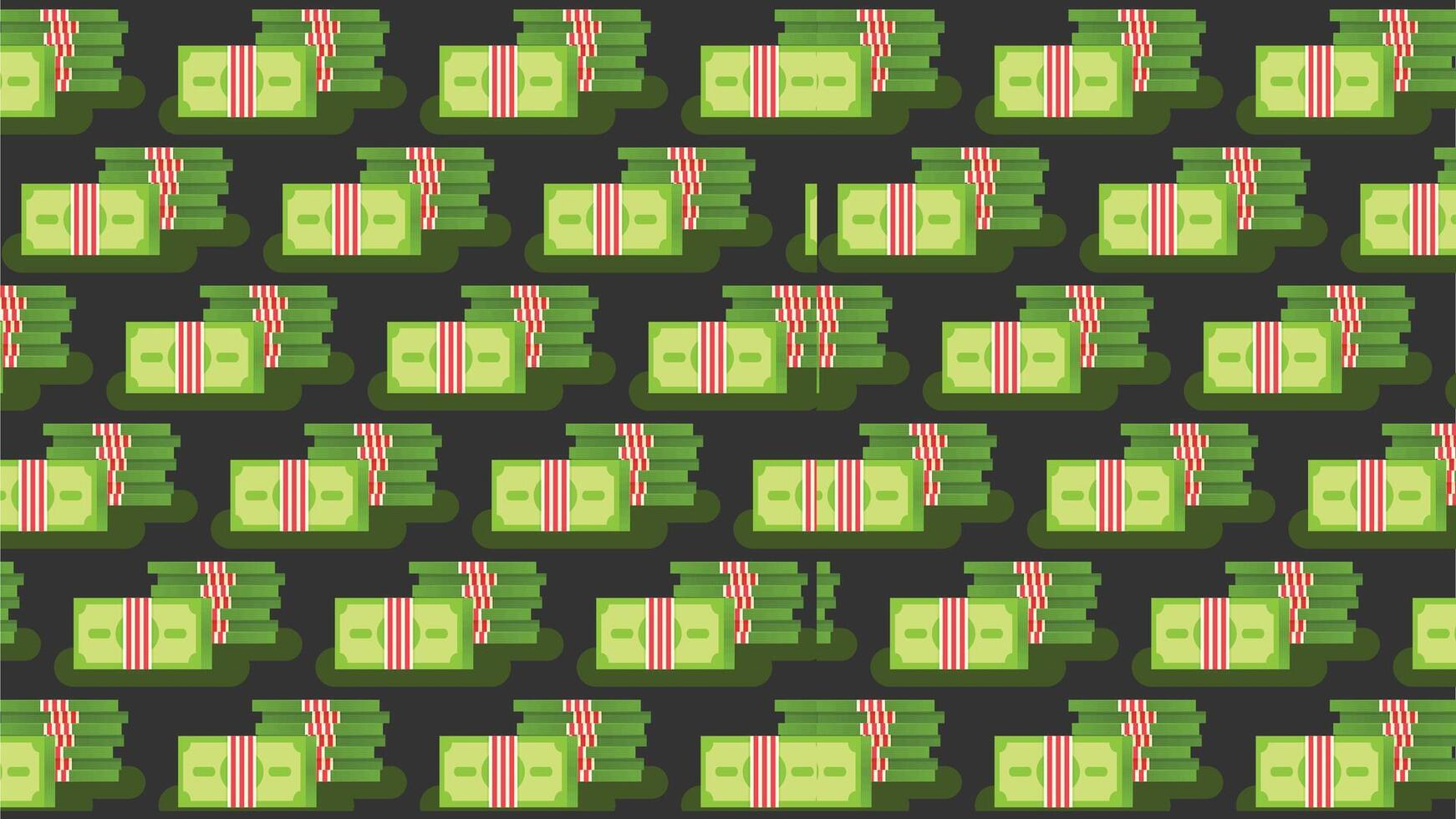 Cash money pattern design illustration vector