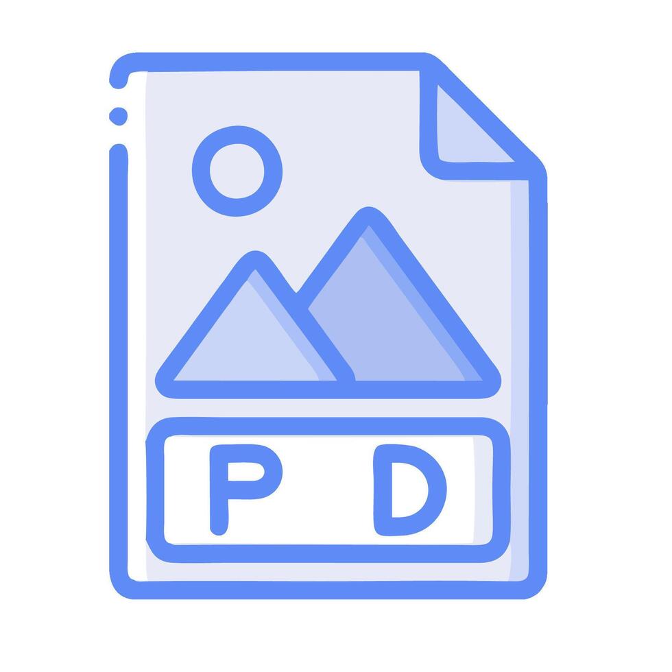 A file with a mountain on it vector