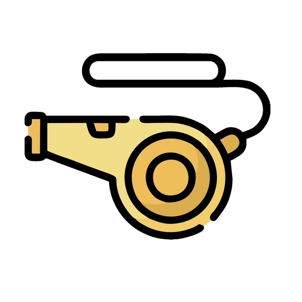 A yellow and black smoke machine icon on a white background vector