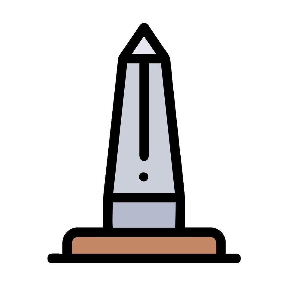 A drawing of a pencil on top of a table vector