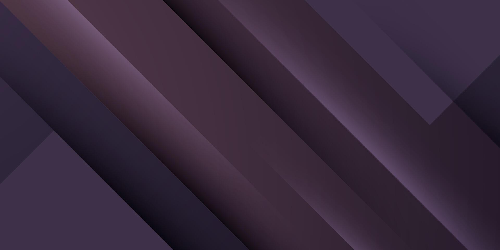 Abstract geometric dark brown background with simple square overlap shape and shadow pattern. Trendy 3d design. Modern background with papercut concept. vector