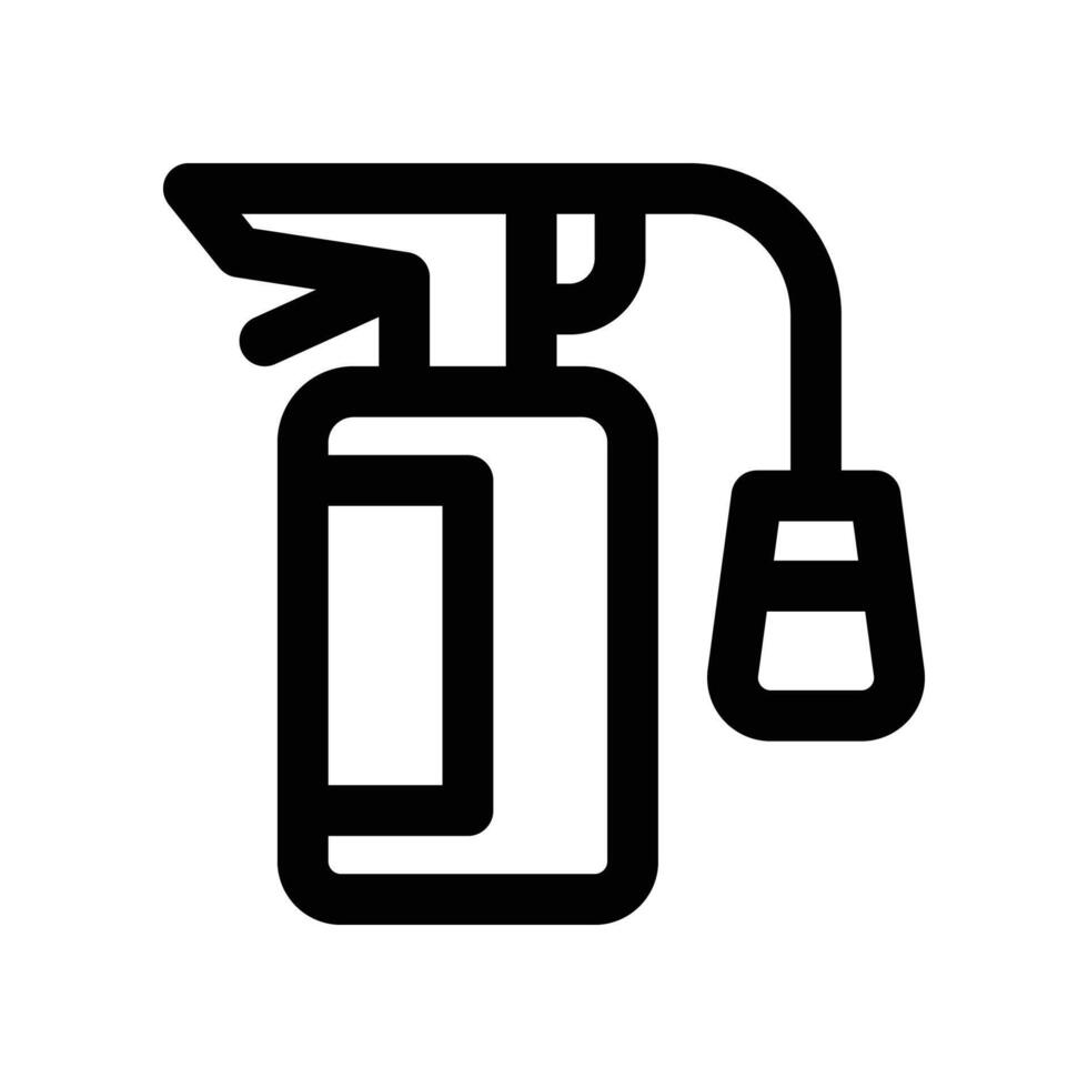 extinguisher icon. line icon for your website, mobile, presentation, and logo design. vector