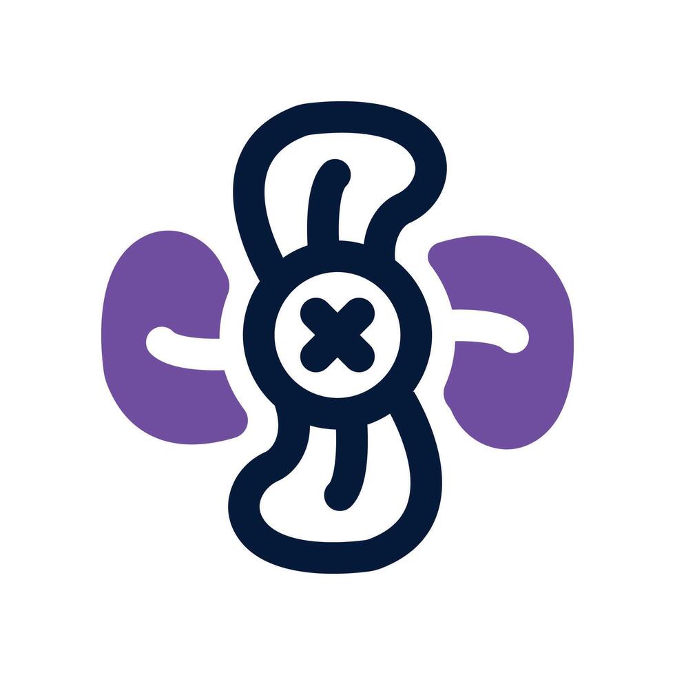 turbine icon. dual tone icon for your website, mobile, presentation, and logo design. vector