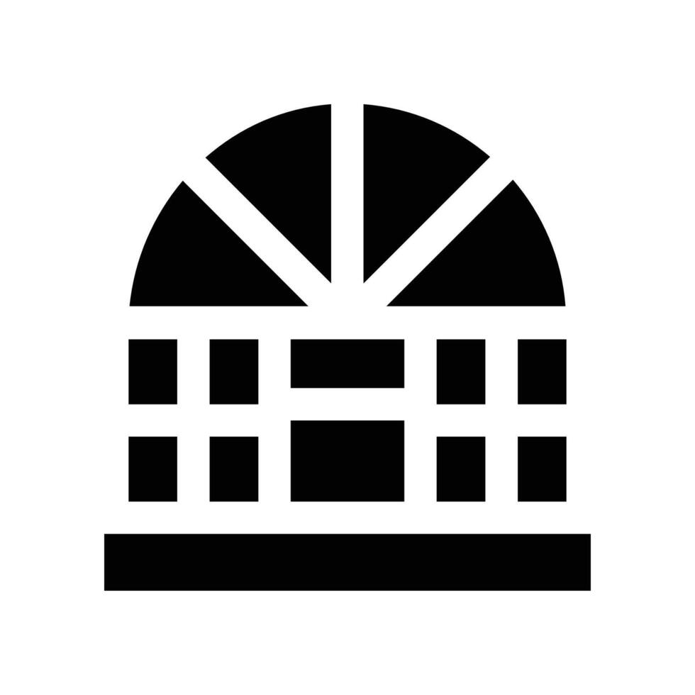 greenhouse icon. glyph icon for your website, mobile, presentation, and logo design. vector