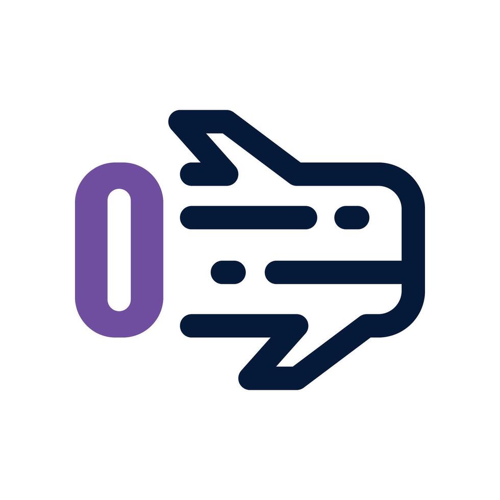 log icon. dual tone icon for your website, mobile, presentation, and logo design. vector