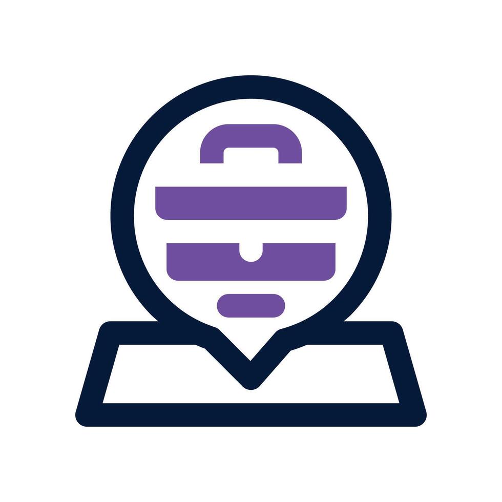 placeholder icon. dual tone icon for your website, mobile, presentation, and logo design. vector
