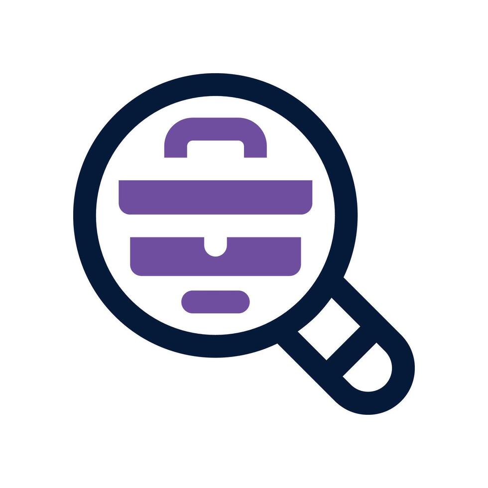 searching icon. dual tone icon for your website, mobile, presentation, and logo design. vector