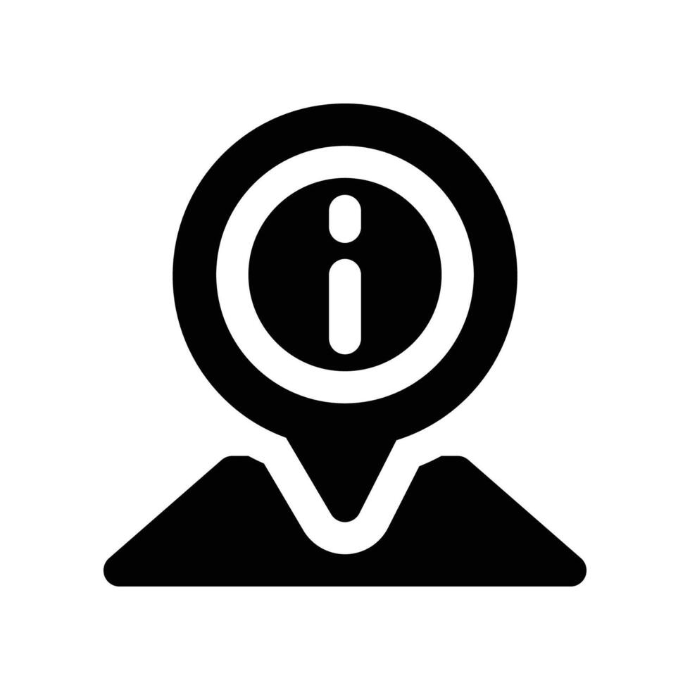 placeholder icon. glyph icon for your website, mobile, presentation, and logo design. vector