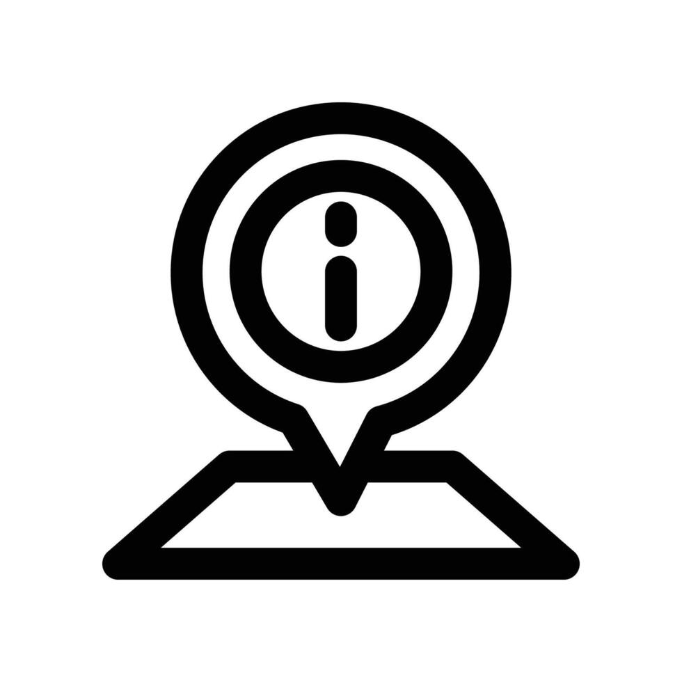 placeholder icon. line icon for your website, mobile, presentation, and logo design. vector