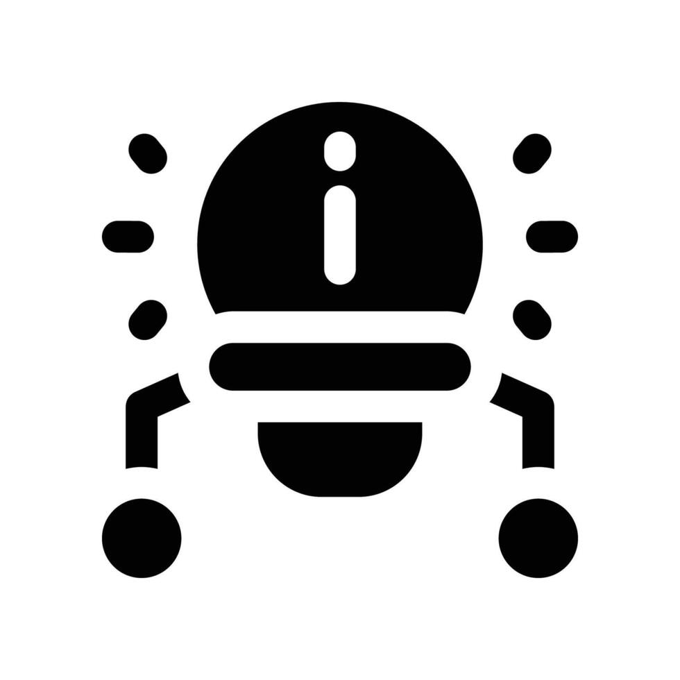 solution icon. glyph icon for your website, mobile, presentation, and logo design. vector