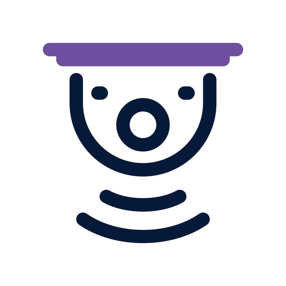 cctv icon. dual tone icon for your website, mobile, presentation, and logo design. vector
