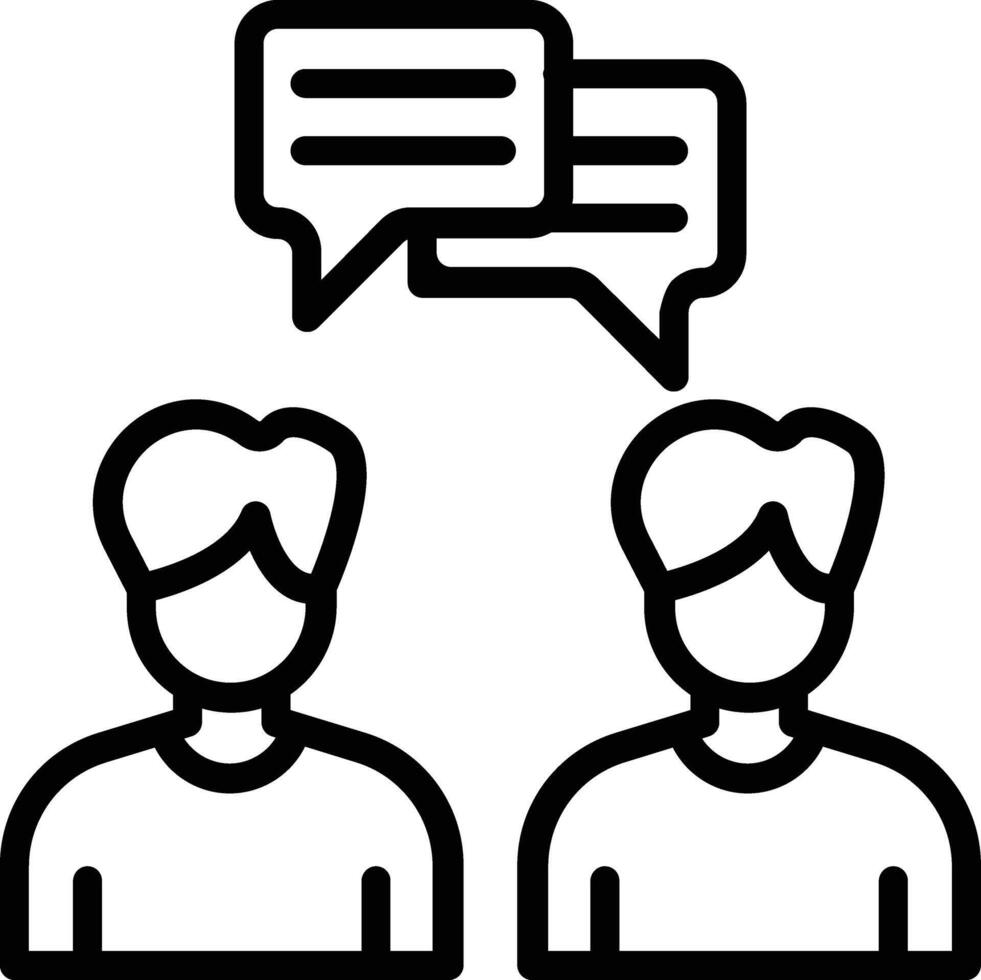 Self Taught Line Icon vector