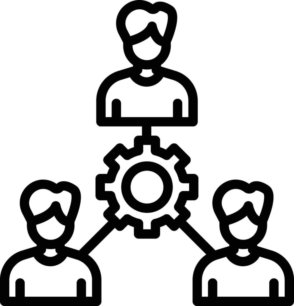 Onboarding Line Icon vector