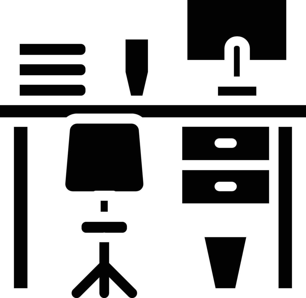 Workspace Glyph Icon vector