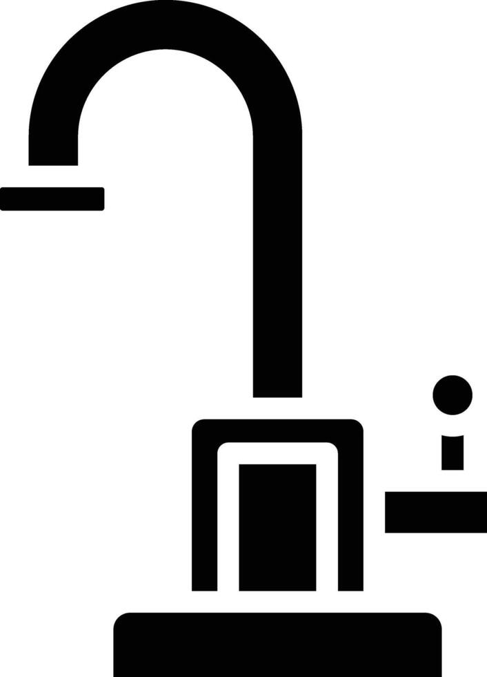 Faucet Glyph Icon vector