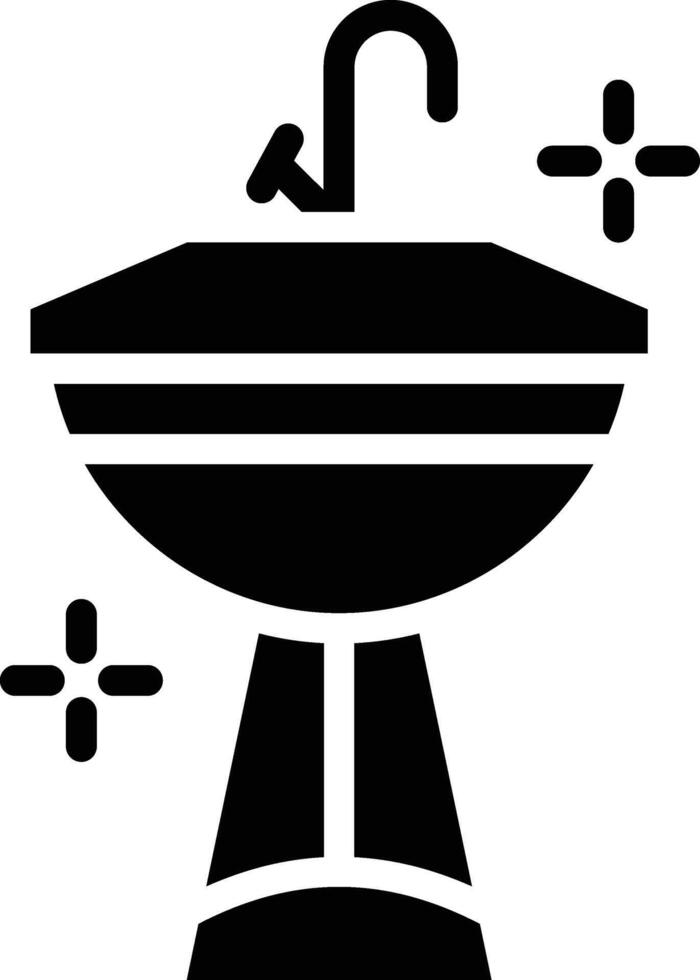 Sink Glyph Icon vector