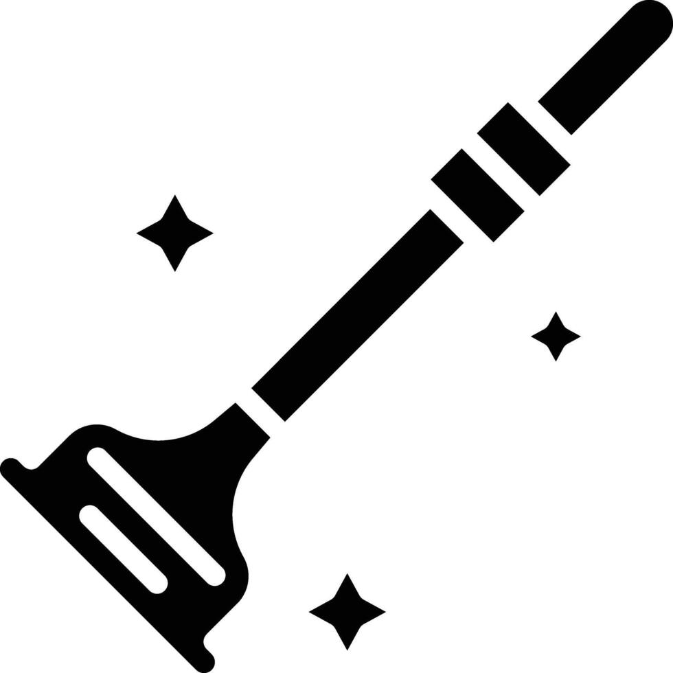 Plunger Glyph Icon vector