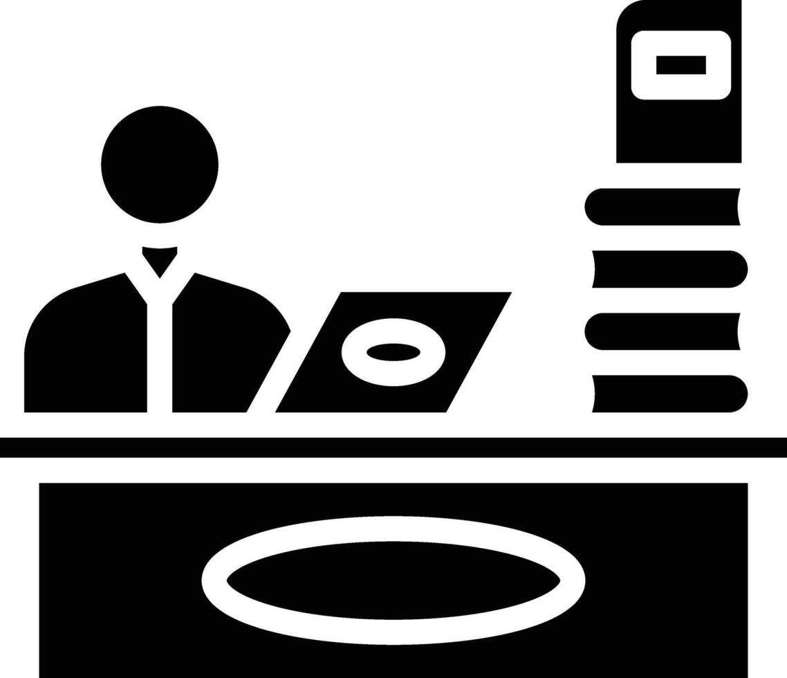 Overload Glyph Icon vector