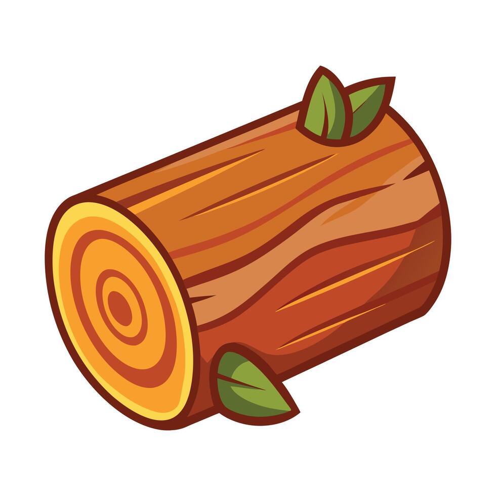 Cartoon Wood Logs Silhouette, Wooden For Camping Bonfires. Trunks Planks Set . Wooden Bonfire, vector
