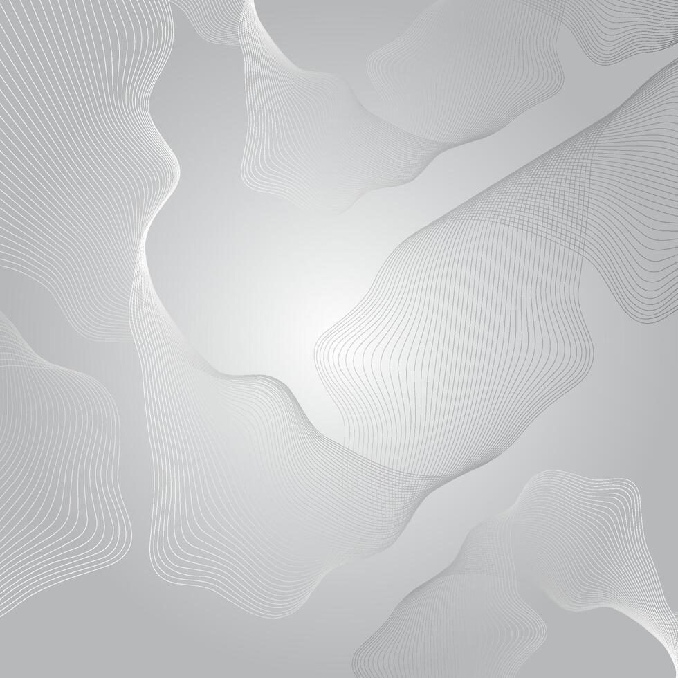 Abstract wavy background. illustration. Monochrome texture. vector