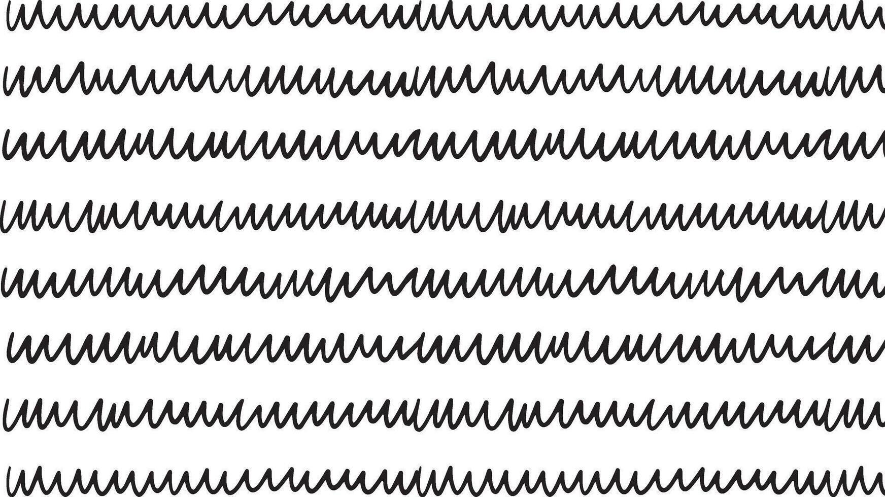 This Bold Wavy Line Pattern Makes a Statement. vector