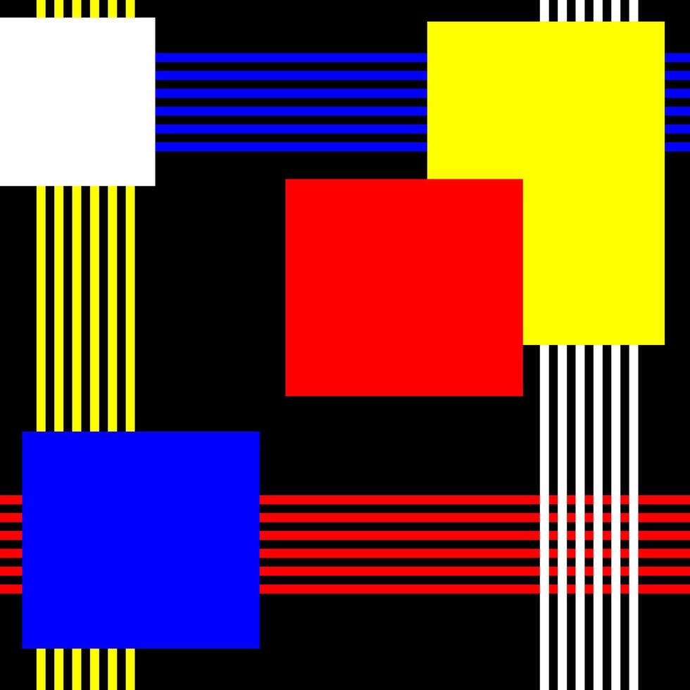 colorful Minimal Geometric Abstract Cover Poster. Abstract Shape Background for Magazine Brochure Flyer and Page Layout, design element Bauhaus style vector
