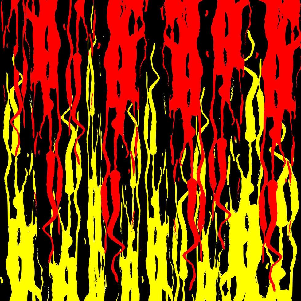 Abstract Fire Background. Abstract flame Background. doodle red and yellow fire background vector