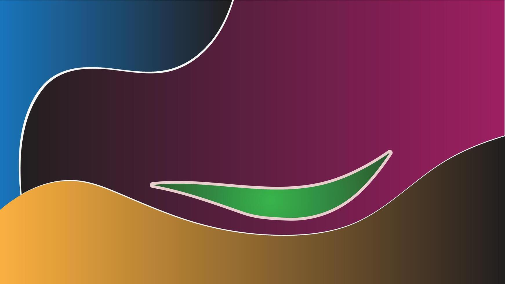 Vibrant Abstract Background with Colorful Waves and Smooth Transitions vector