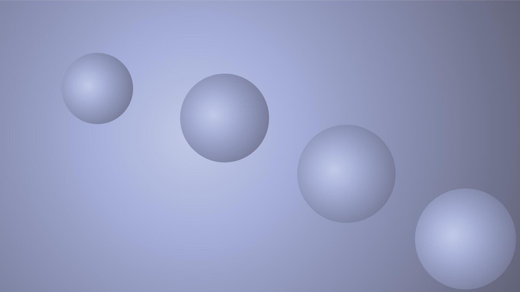 Abstract background with circles. Different shades and thickness. 3D illustration vector