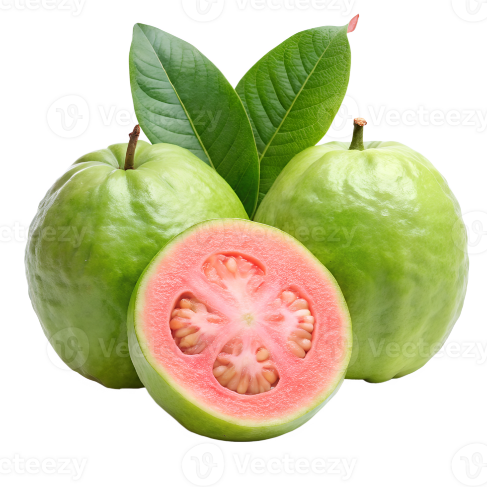 Guava isolate on transparency background png