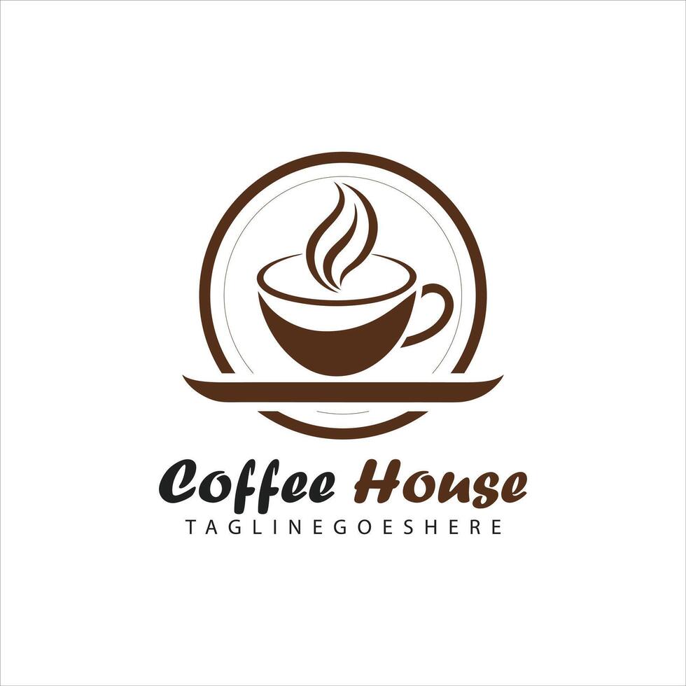 coffee house icon. vector