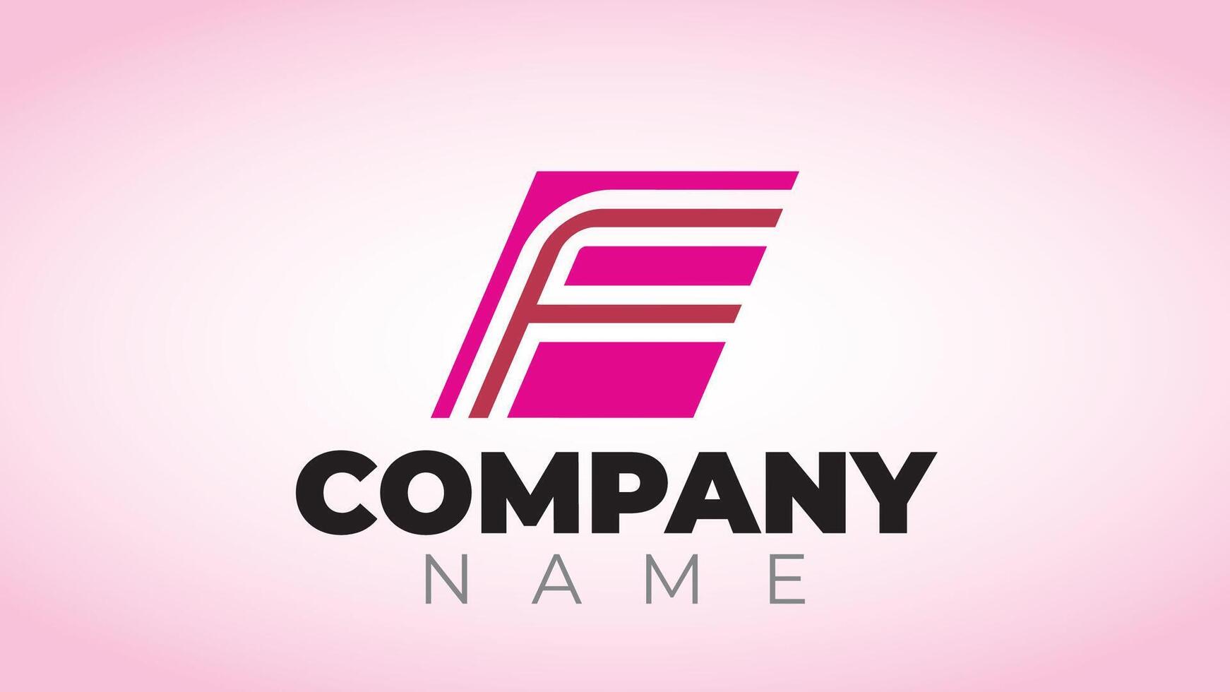 F company logo name vector