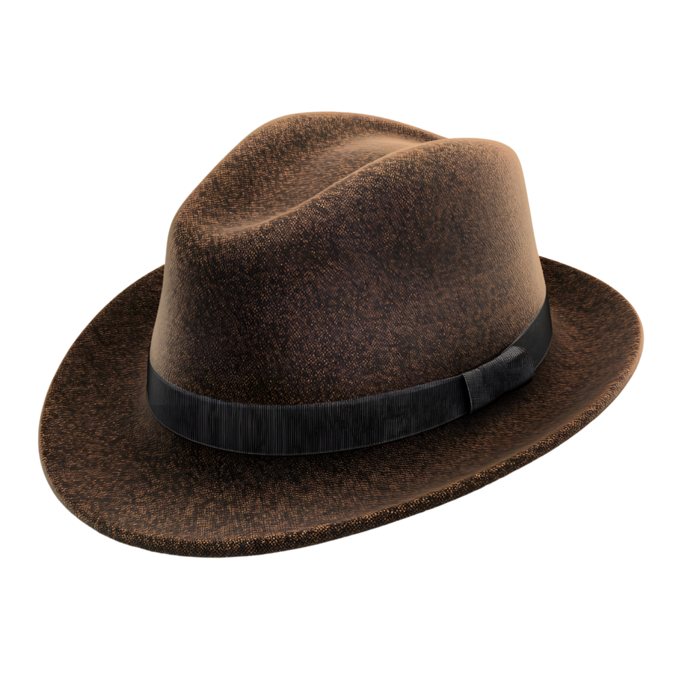 A 3D hat isolated on a transparent background png