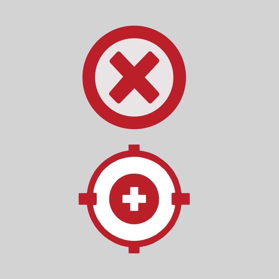 Medical and healthcare protection icon. vector