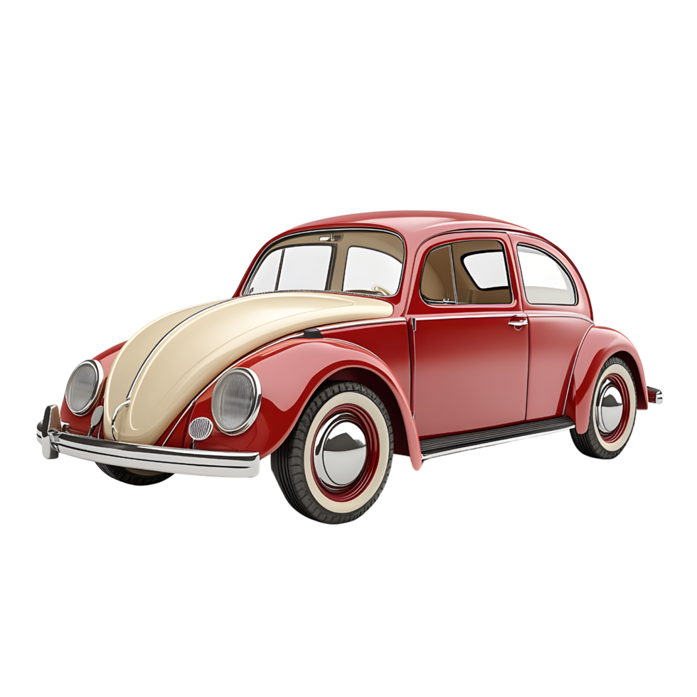 A luxury 3d car model appearing on a clean and invisible background png