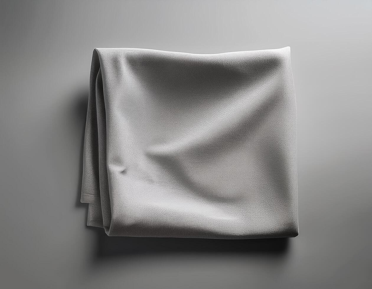 Plain folded cloth with Minimalist background photo