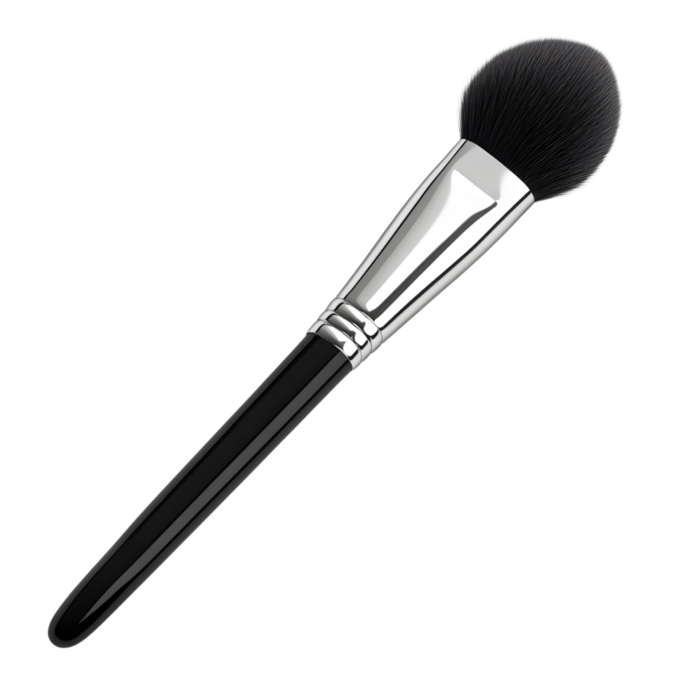 High quality 3D makeup brush design perfect for beauty product displays png