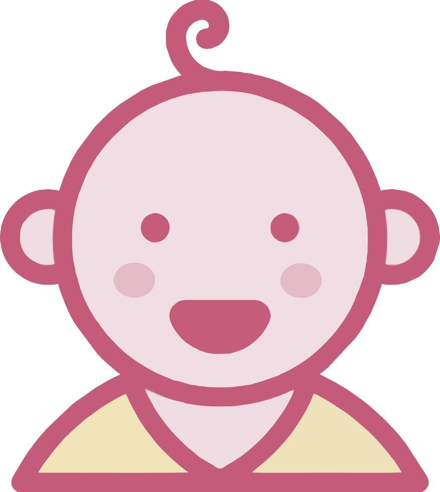 baby icon illustration vector